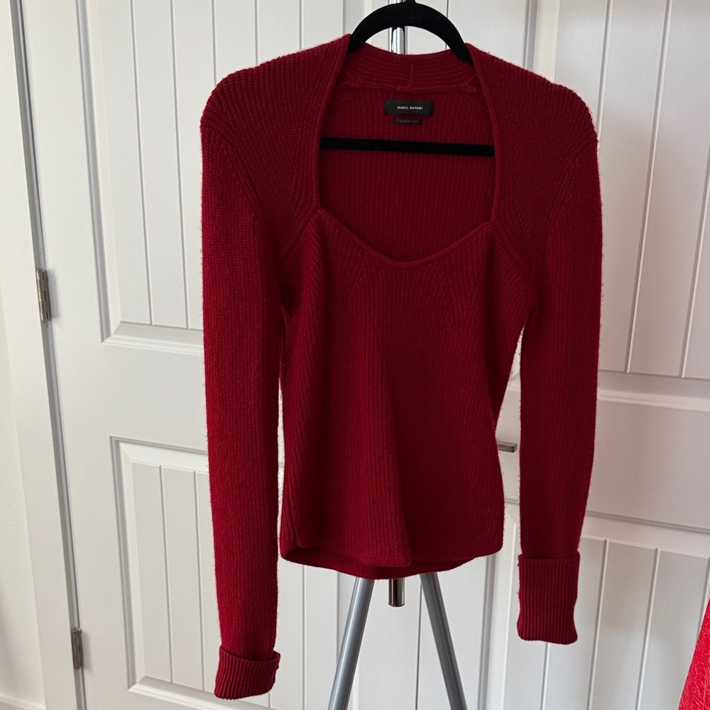 Isabel Marant Cashmere Khaite inspired sweater - Picture 4 of 4